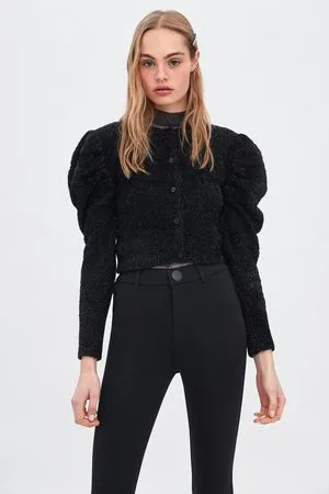 Zara FAUX LEATHER HIGH-WAISTED LEGGINGS | Mall of America®