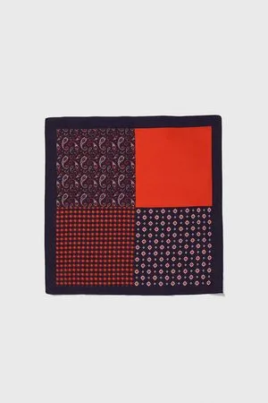 Zara Men Pocket Squares - Contrast pocket square