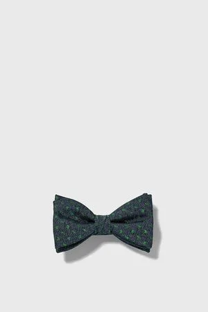 Zara Men Bow Ties - Textured paisley bow tie