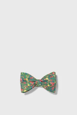 Zara Floral bow tie