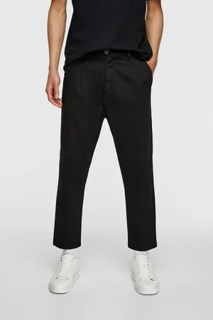 Donni. Silky Pleated Trouser - Black | Garmentory