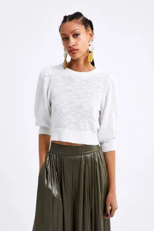 Zara Crop Tops for Women on sale sale - discounted price