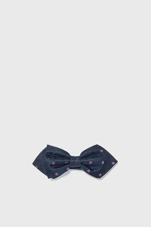 Zara Geometric pointed bow tie