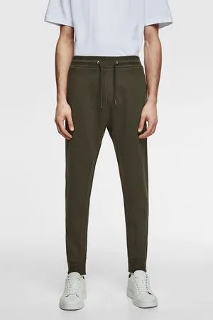 Zara Man cropped high waist linen pants with rope belt, Men's Fashion,  Bottoms, Trousers on Carousell