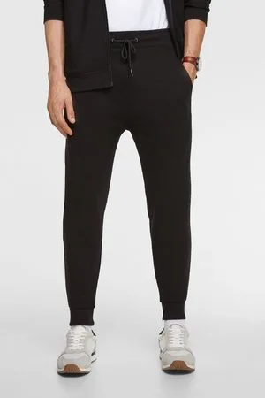 ZARA MAN BASIC JOGGING TROUSERS