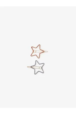 Zara 2-pack of shimmery star hair clips