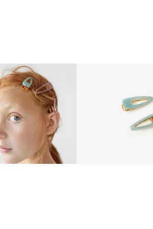Zara Kids Hair Accessories - 2-pack of shimmery hair clips