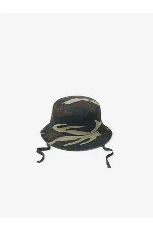 Zara Bob marley-style camouflage hat