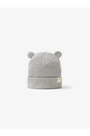 Zara Ribbed hat with ears
