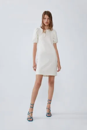 Zara Women Dresses - Voluminous textured dress
