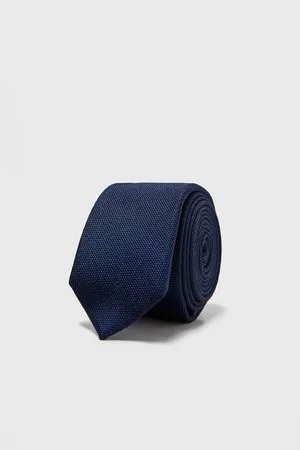 Zara Textured skinny tie